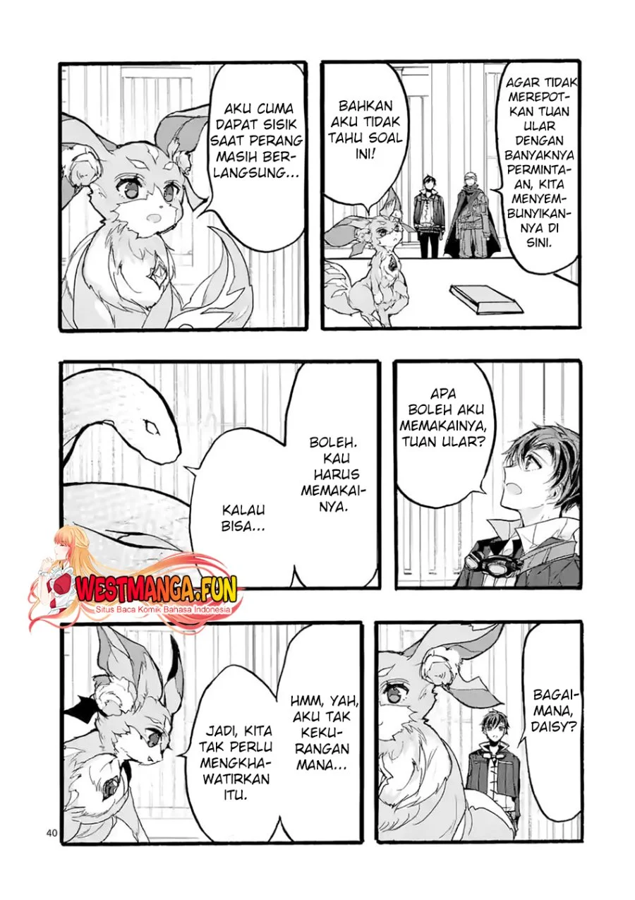 Saikyou Shoku (Ryukishi) Kara Shokyu Shoku (Hakobiya) Ni Nattano Ni Naze Ka Yushatachi Kara Tayoraretemasu Chapter 37 - halaman 43