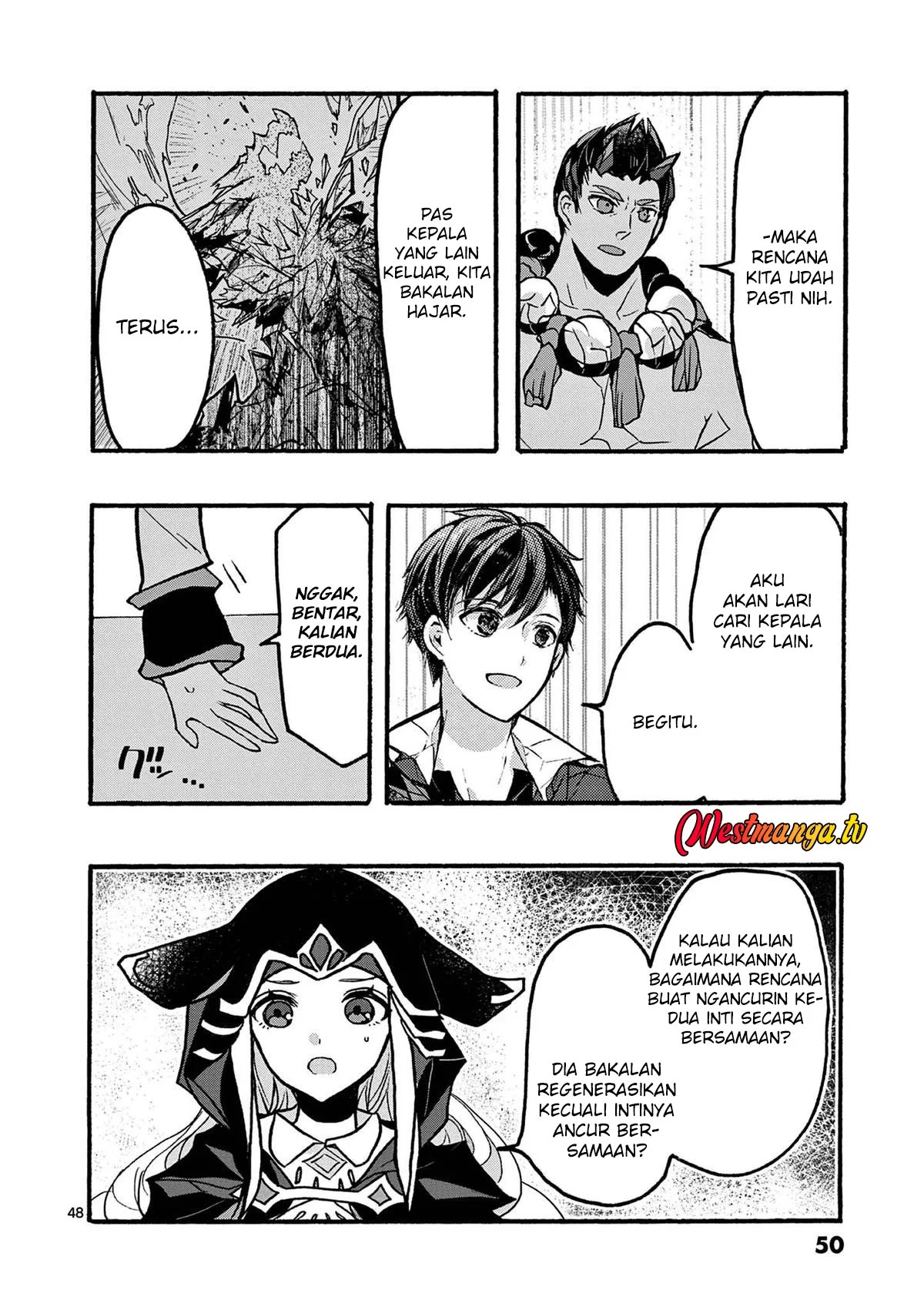 Saikyou Shoku (Ryukishi) Kara Shokyu Shoku (Hakobiya) Ni Nattano Ni Naze Ka Yushatachi Kara Tayoraretemasu Chapter 45 - halaman 53