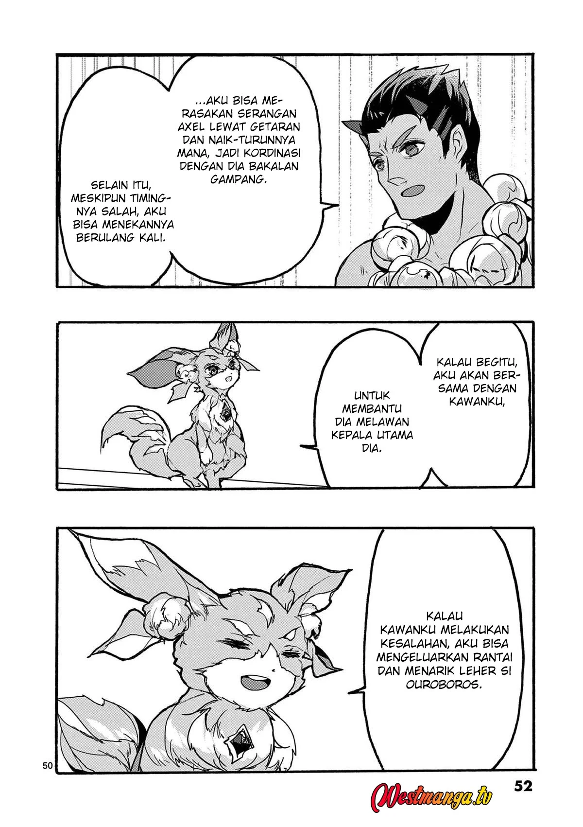 Saikyou Shoku (Ryukishi) Kara Shokyu Shoku (Hakobiya) Ni Nattano Ni Naze Ka Yushatachi Kara Tayoraretemasu Chapter 45 - halaman 55