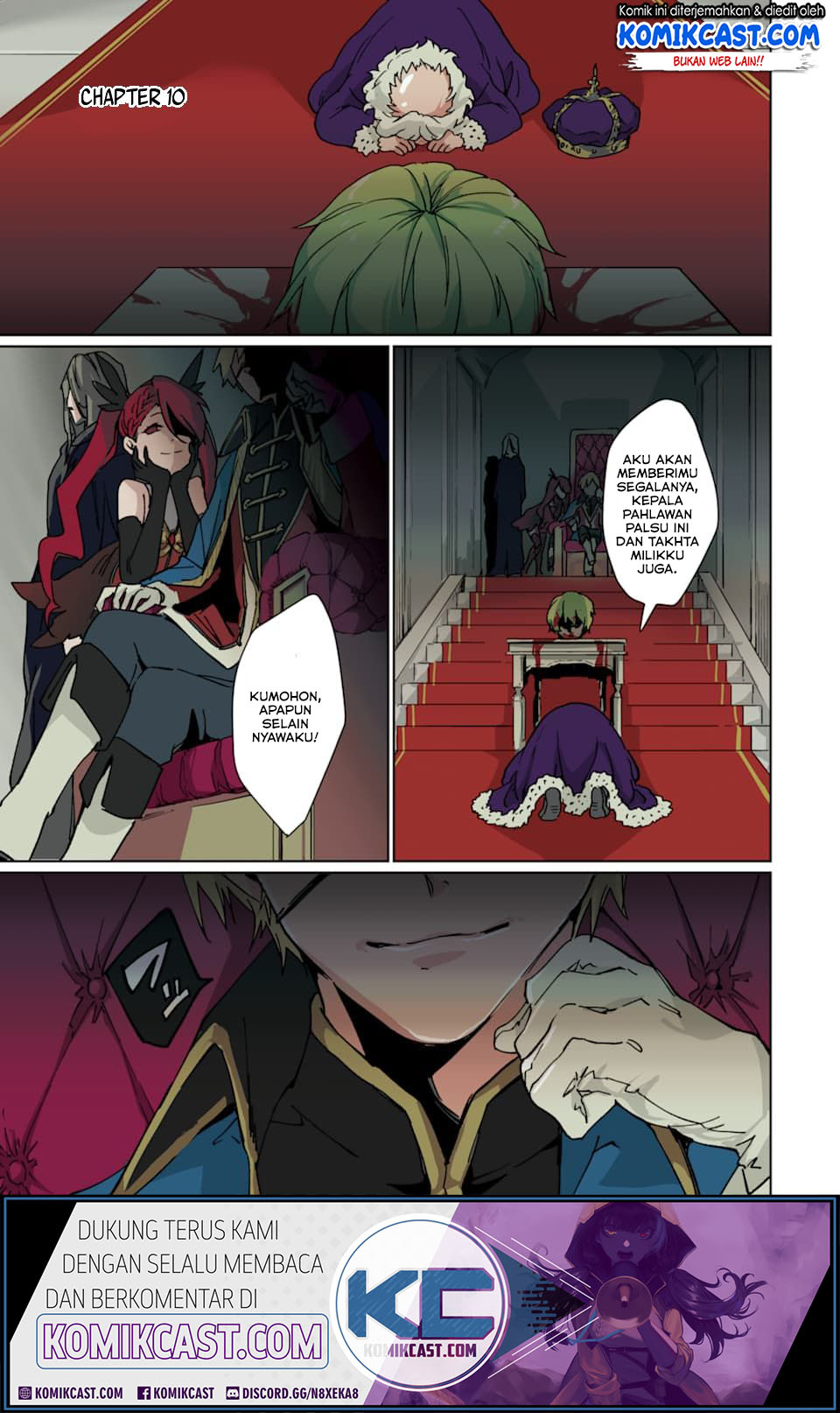 Saikyou Yuusha wa Oharai Hako: Maou ni Nattara Zutto Ore no Musou Return Chapter 10.1 - halaman 2