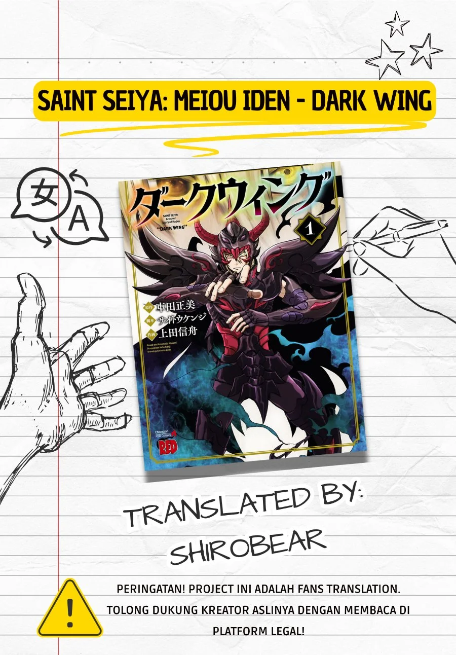 Saint Seiya: Meiou Iden - Dark Wing Chapter 4 - halaman 1
