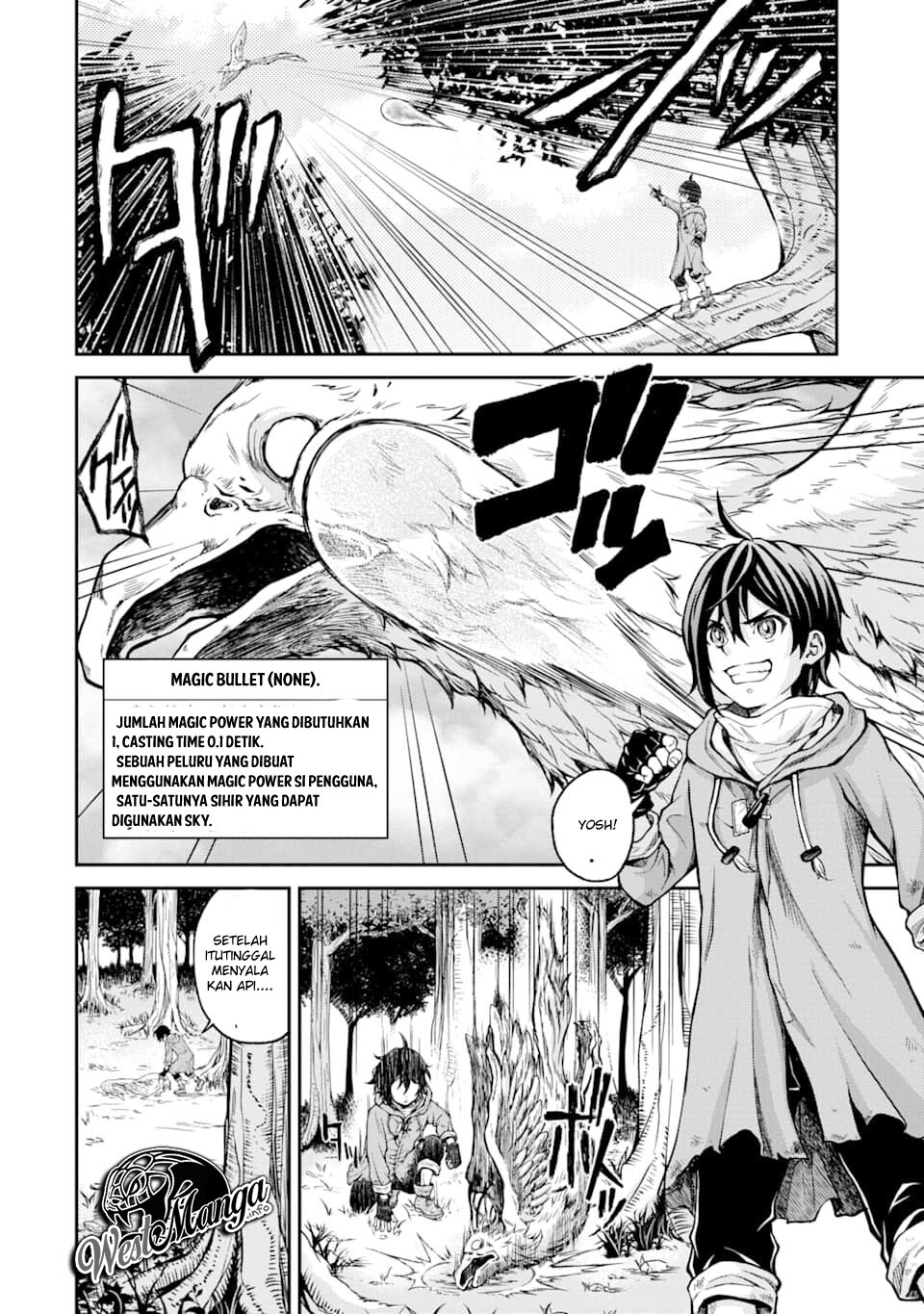 Saisoku Musou no B-kyuu Mahoutsukai: Ippatsu Utareru Mae ni Senpatsu Uchikaesu! Chapter 1.1 - halaman 10
