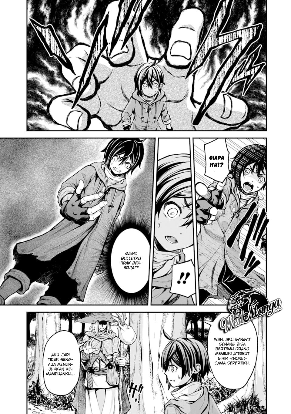 Saisoku Musou no B-kyuu Mahoutsukai: Ippatsu Utareru Mae ni Senpatsu Uchikaesu! Chapter 1.1 - halaman 11