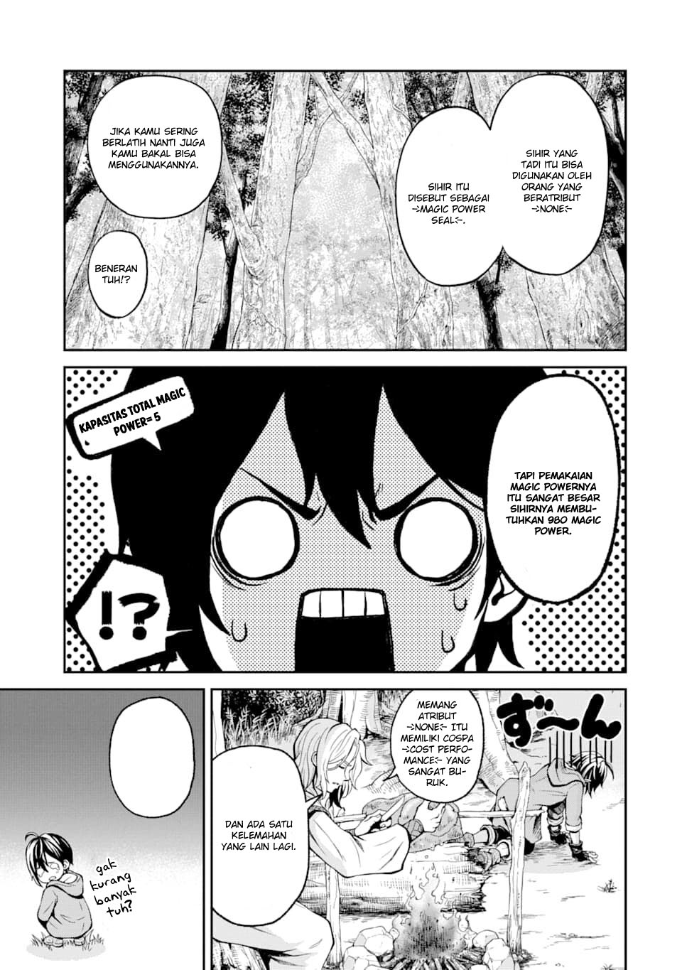 Saisoku Musou no B-kyuu Mahoutsukai: Ippatsu Utareru Mae ni Senpatsu Uchikaesu! Chapter 1.1 - halaman 15