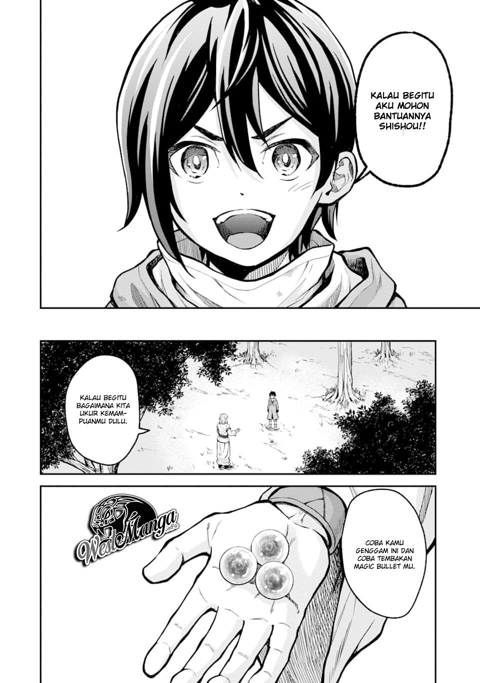 Saisoku Musou no B-kyuu Mahoutsukai: Ippatsu Utareru Mae ni Senpatsu Uchikaesu! Chapter 1.1 - halaman 26