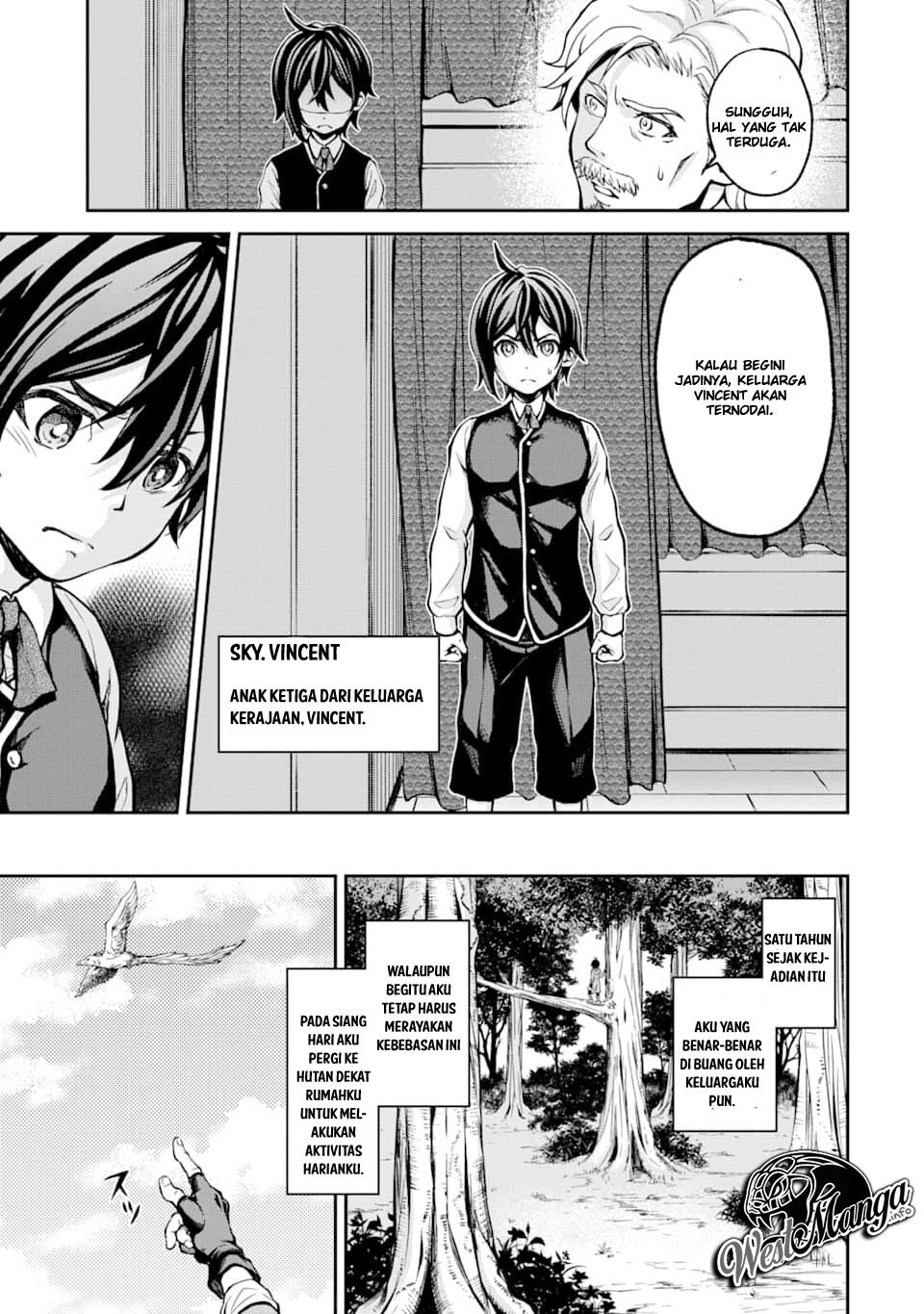 Saisoku Musou no B-kyuu Mahoutsukai: Ippatsu Utareru Mae ni Senpatsu Uchikaesu! Chapter 1.1 - halaman 9