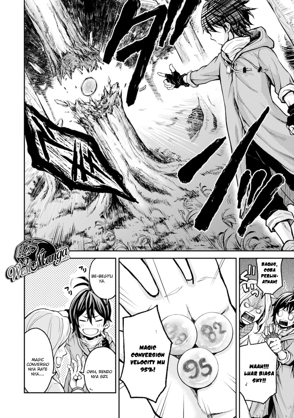Saisoku Musou no B-kyuu Mahoutsukai: Ippatsu Utareru Mae ni Senpatsu Uchikaesu! Chapter 1.2 - halaman 2