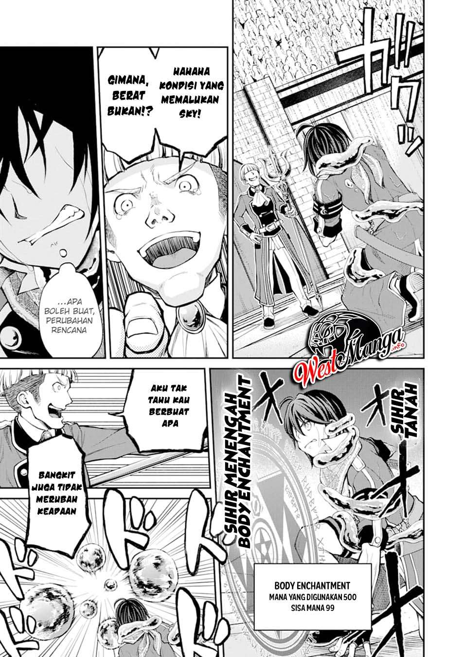Saisoku Musou no B-kyuu Mahoutsukai: Ippatsu Utareru Mae ni Senpatsu Uchikaesu! Chapter 12 - halaman 27
