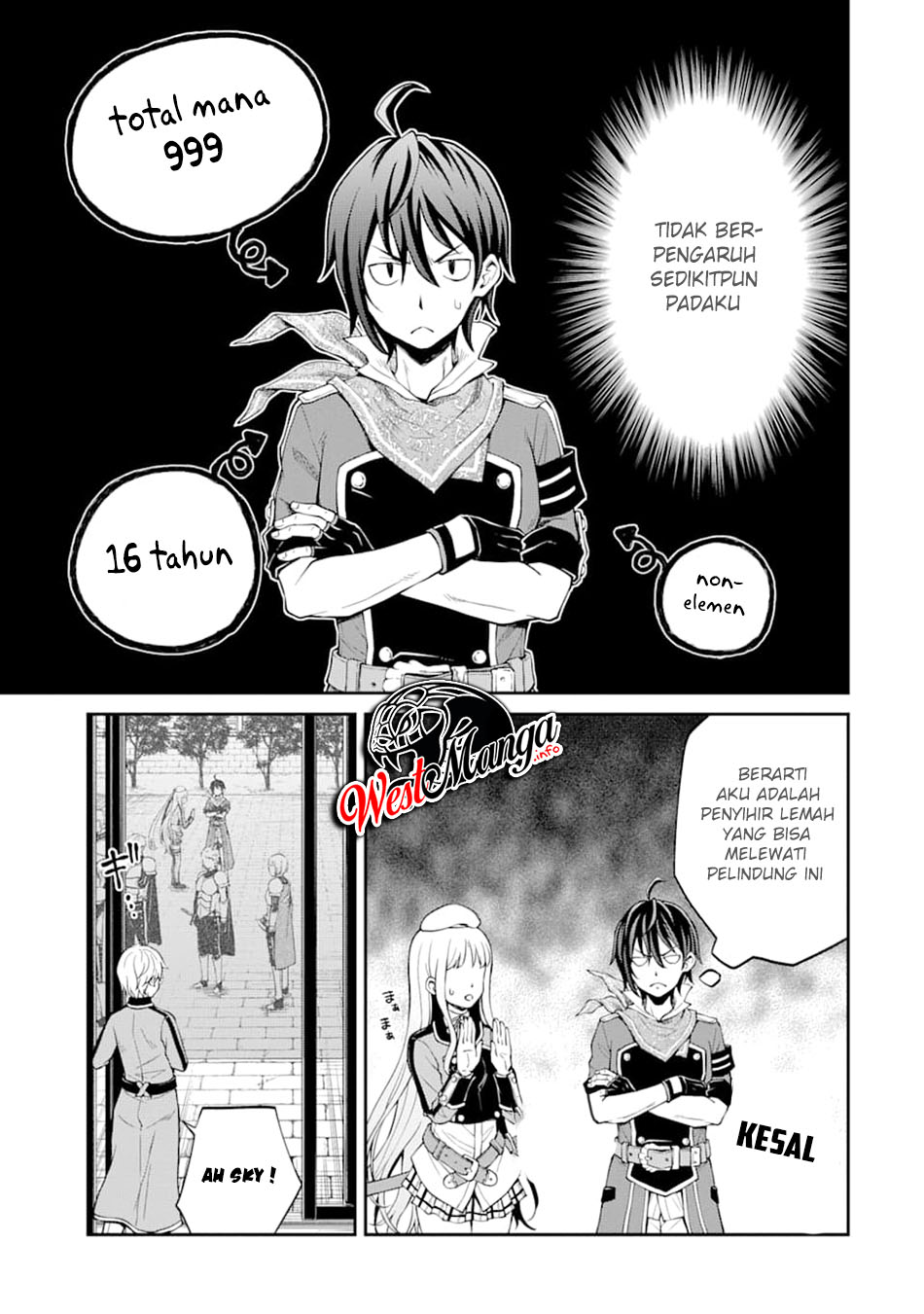 Saisoku Musou no B-kyuu Mahoutsukai: Ippatsu Utareru Mae ni Senpatsu Uchikaesu! Chapter 17 - halaman 17