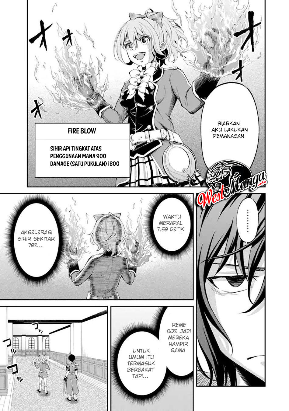 Saisoku Musou no B-kyuu Mahoutsukai: Ippatsu Utareru Mae ni Senpatsu Uchikaesu! Chapter 19.1 - halaman 5