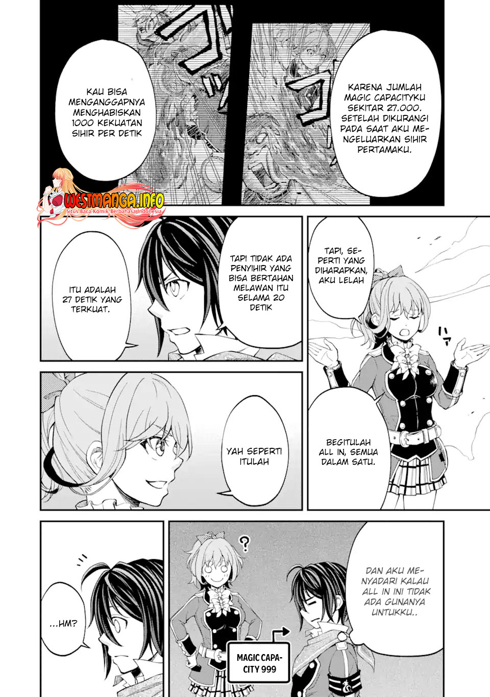 Saisoku Musou no B-kyuu Mahoutsukai: Ippatsu Utareru Mae ni Senpatsu Uchikaesu! Chapter 19.2 - halaman 14
