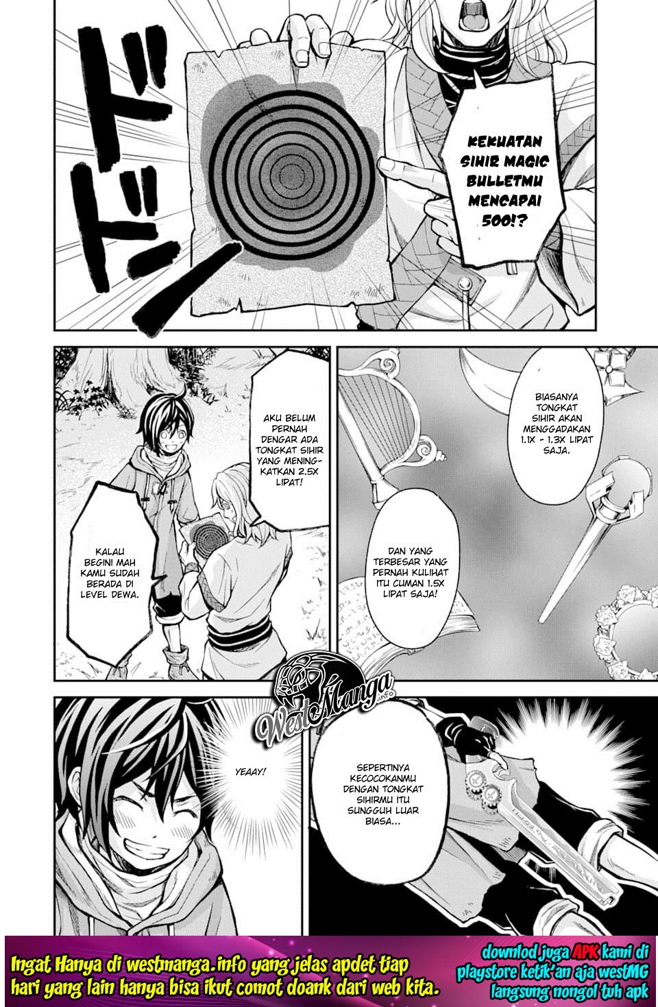 Saisoku Musou no B-kyuu Mahoutsukai: Ippatsu Utareru Mae ni Senpatsu Uchikaesu! Chapter 2 - halaman 16