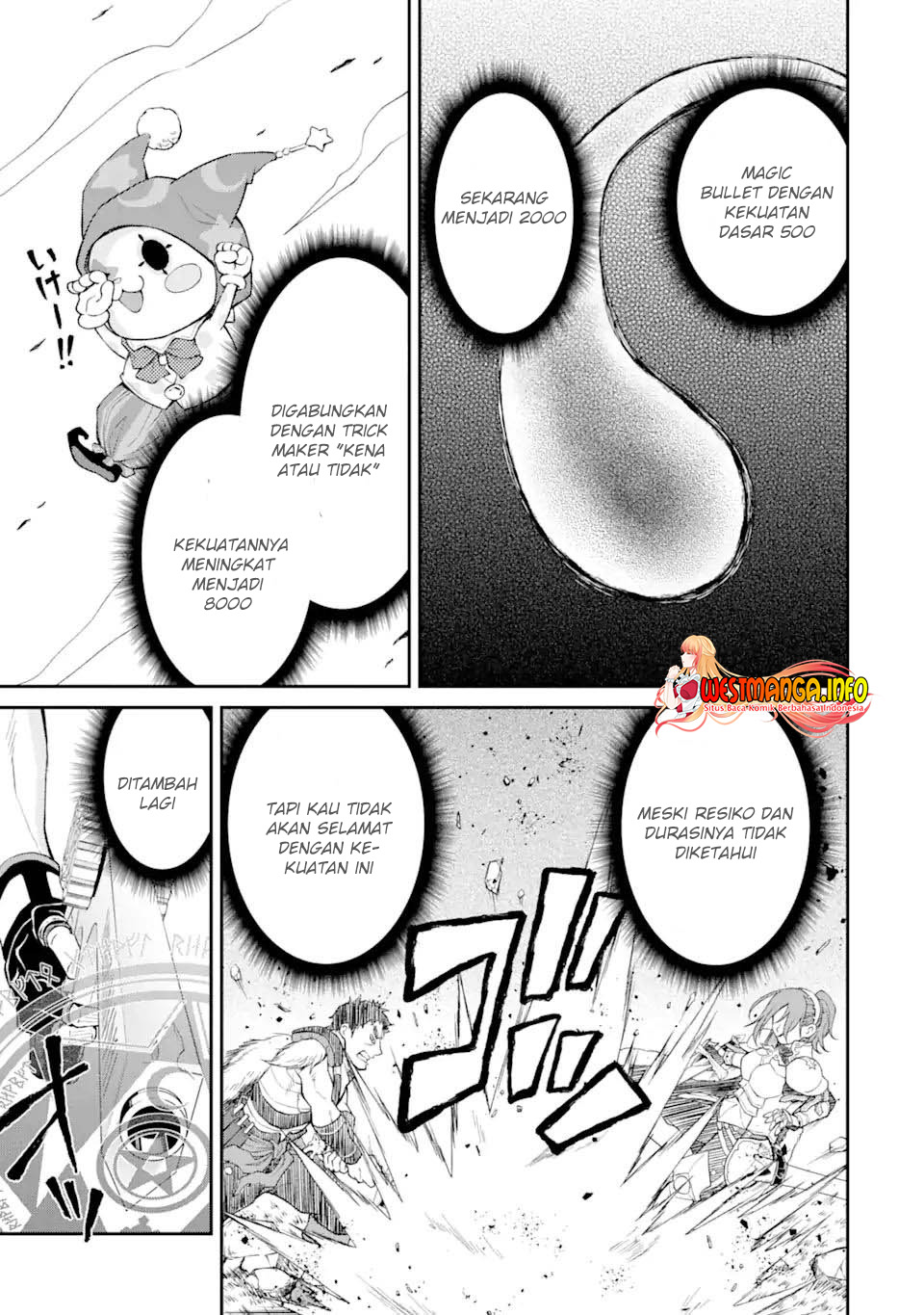 Saisoku Musou no B-kyuu Mahoutsukai: Ippatsu Utareru Mae ni Senpatsu Uchikaesu! Chapter 23.2 - halaman 4
