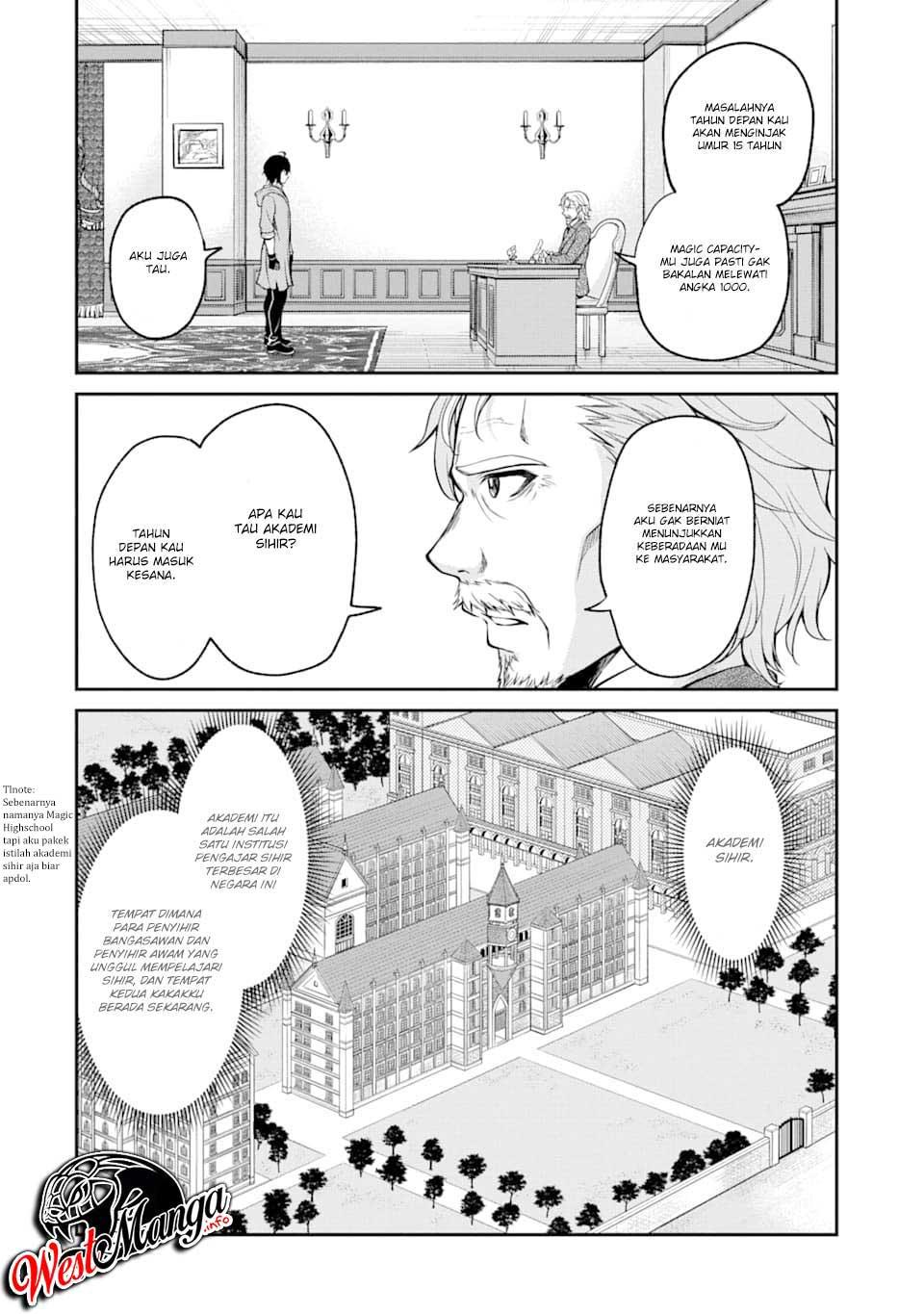 Saisoku Musou no B-kyuu Mahoutsukai: Ippatsu Utareru Mae ni Senpatsu Uchikaesu! Chapter 3 - halaman 3
