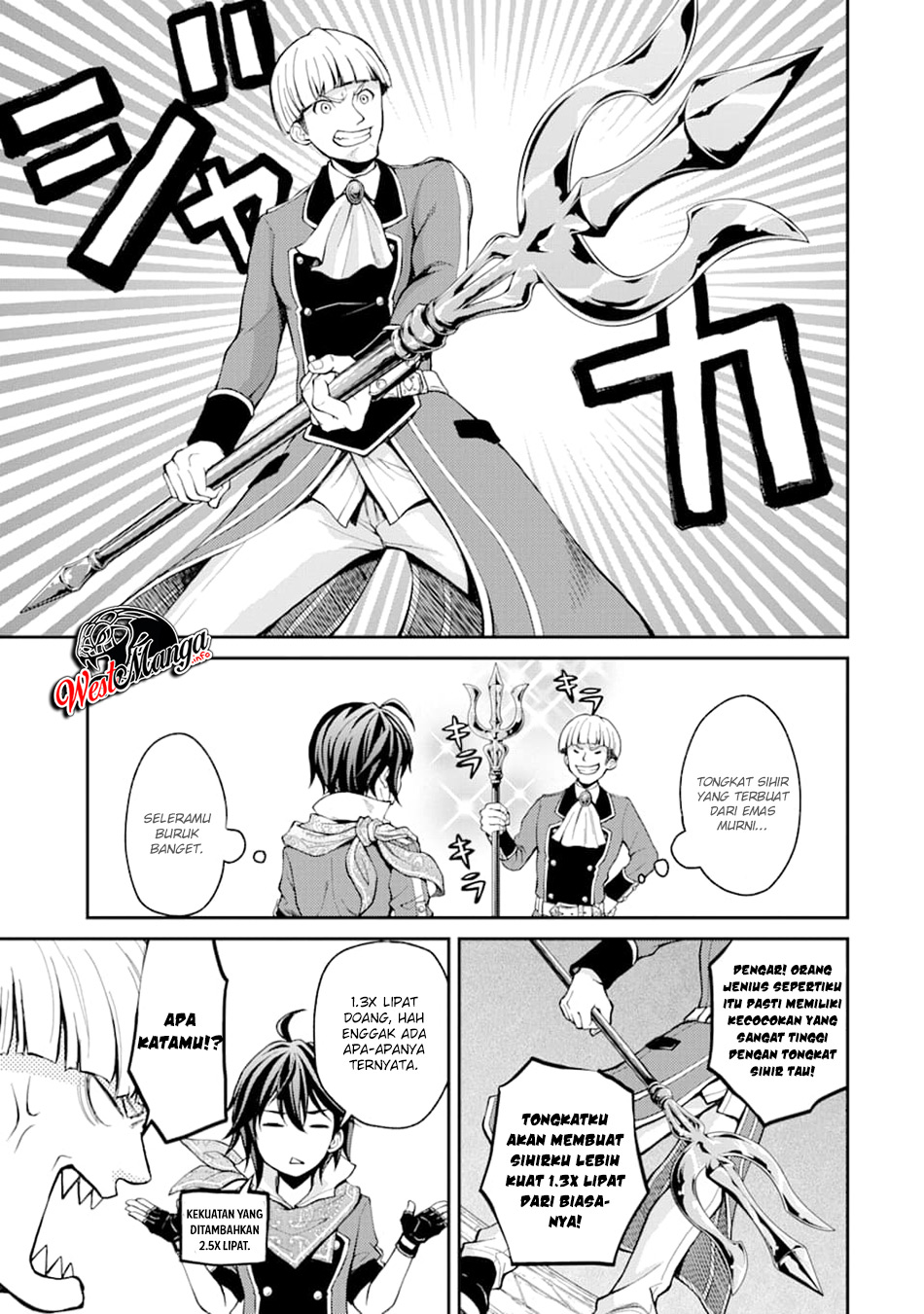 Saisoku Musou no B-kyuu Mahoutsukai: Ippatsu Utareru Mae ni Senpatsu Uchikaesu! Chapter 4.1 - halaman 9