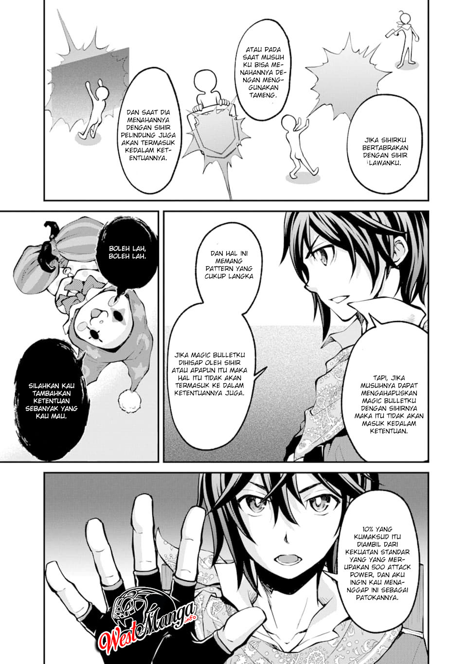 Saisoku Musou no B-kyuu Mahoutsukai: Ippatsu Utareru Mae ni Senpatsu Uchikaesu! Chapter 5.2 - halaman 11