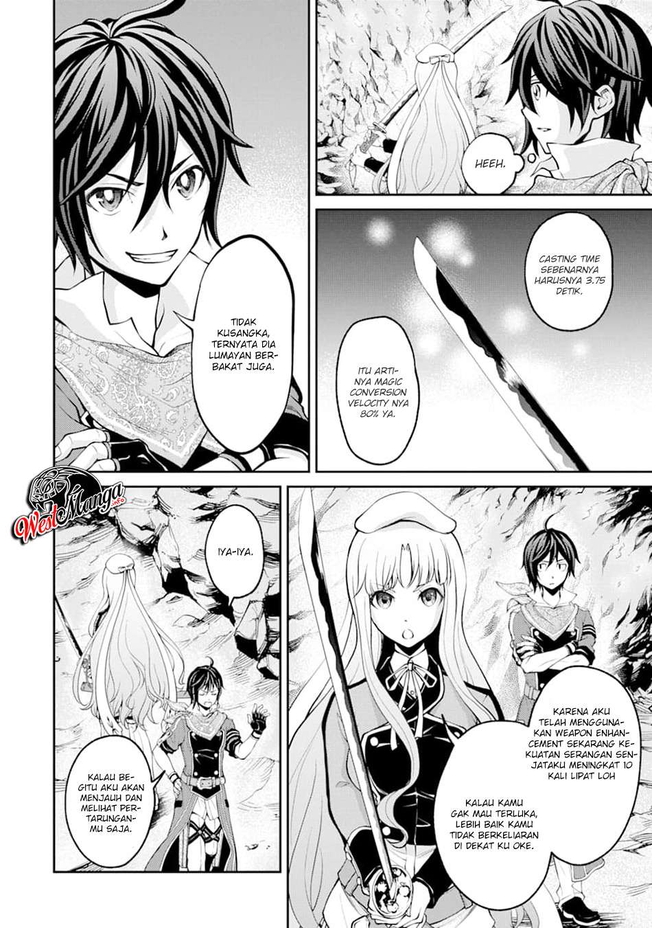 Saisoku Musou no B-kyuu Mahoutsukai: Ippatsu Utareru Mae ni Senpatsu Uchikaesu! Chapter 6.1 - halaman 6