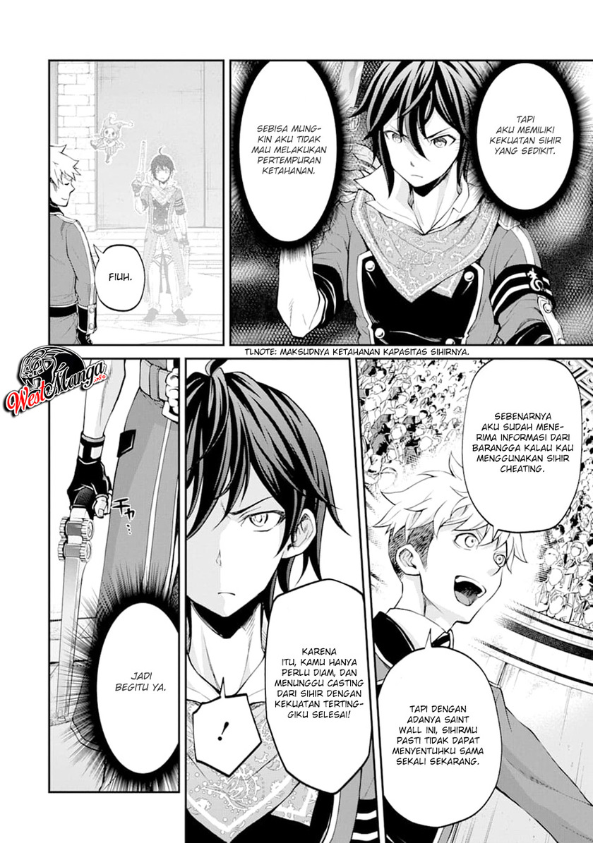 Saisoku Musou no B-kyuu Mahoutsukai: Ippatsu Utareru Mae ni Senpatsu Uchikaesu! Chapter 7 - halaman 14