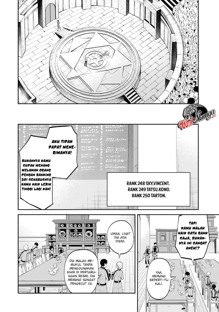 Saisoku Musou no B-kyuu Mahoutsukai: Ippatsu Utareru Mae ni Senpatsu Uchikaesu! Chapter 7 - halaman 20