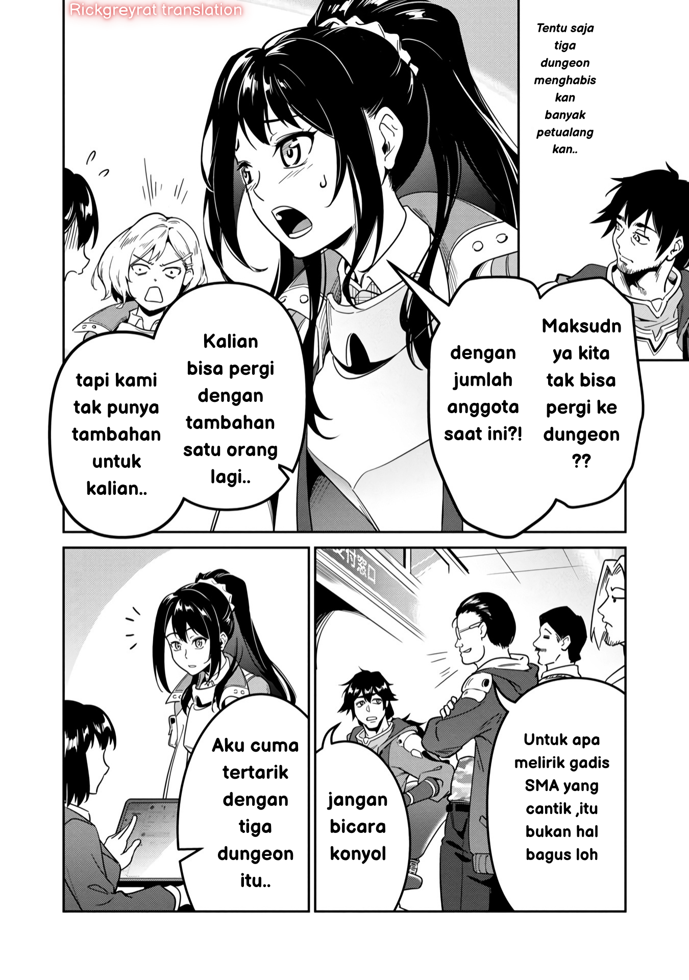 Saitei Rank no Boukensha, Yuusha Shoujo wo Sodateru: Ore tte Kazuawase no Ossan ja Nakatta ka? Chapter 1 - halaman 25