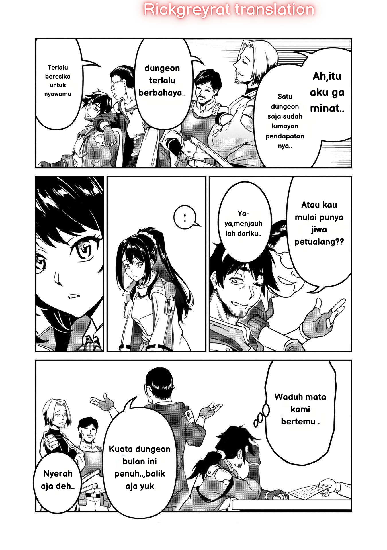 Saitei Rank no Boukensha, Yuusha Shoujo wo Sodateru: Ore tte Kazuawase no Ossan ja Nakatta ka? Chapter 1 - halaman 26