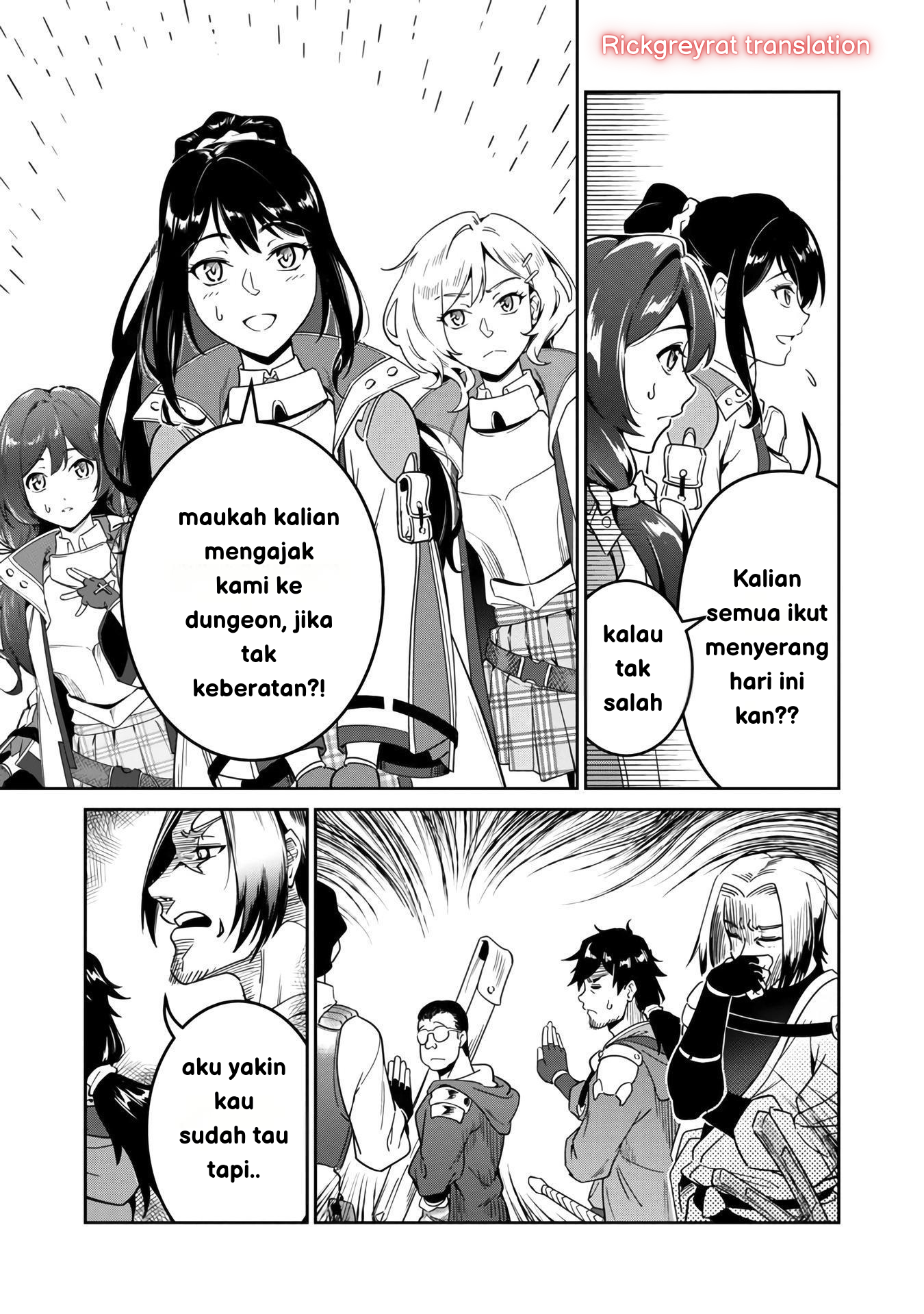 Saitei Rank no Boukensha, Yuusha Shoujo wo Sodateru: Ore tte Kazuawase no Ossan ja Nakatta ka? Chapter 1 - halaman 28