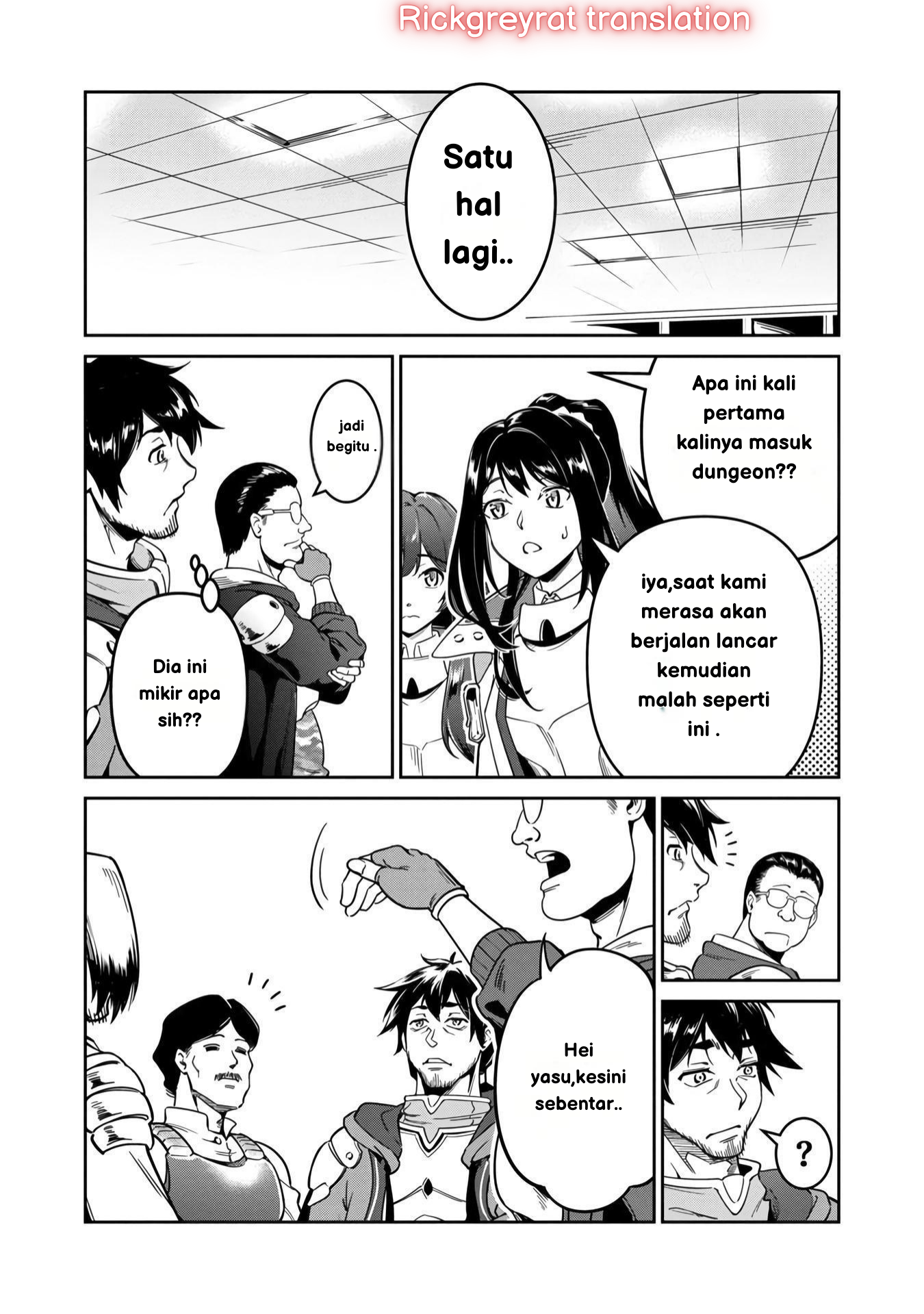 Saitei Rank no Boukensha, Yuusha Shoujo wo Sodateru: Ore tte Kazuawase no Ossan ja Nakatta ka? Chapter 1 - halaman 35