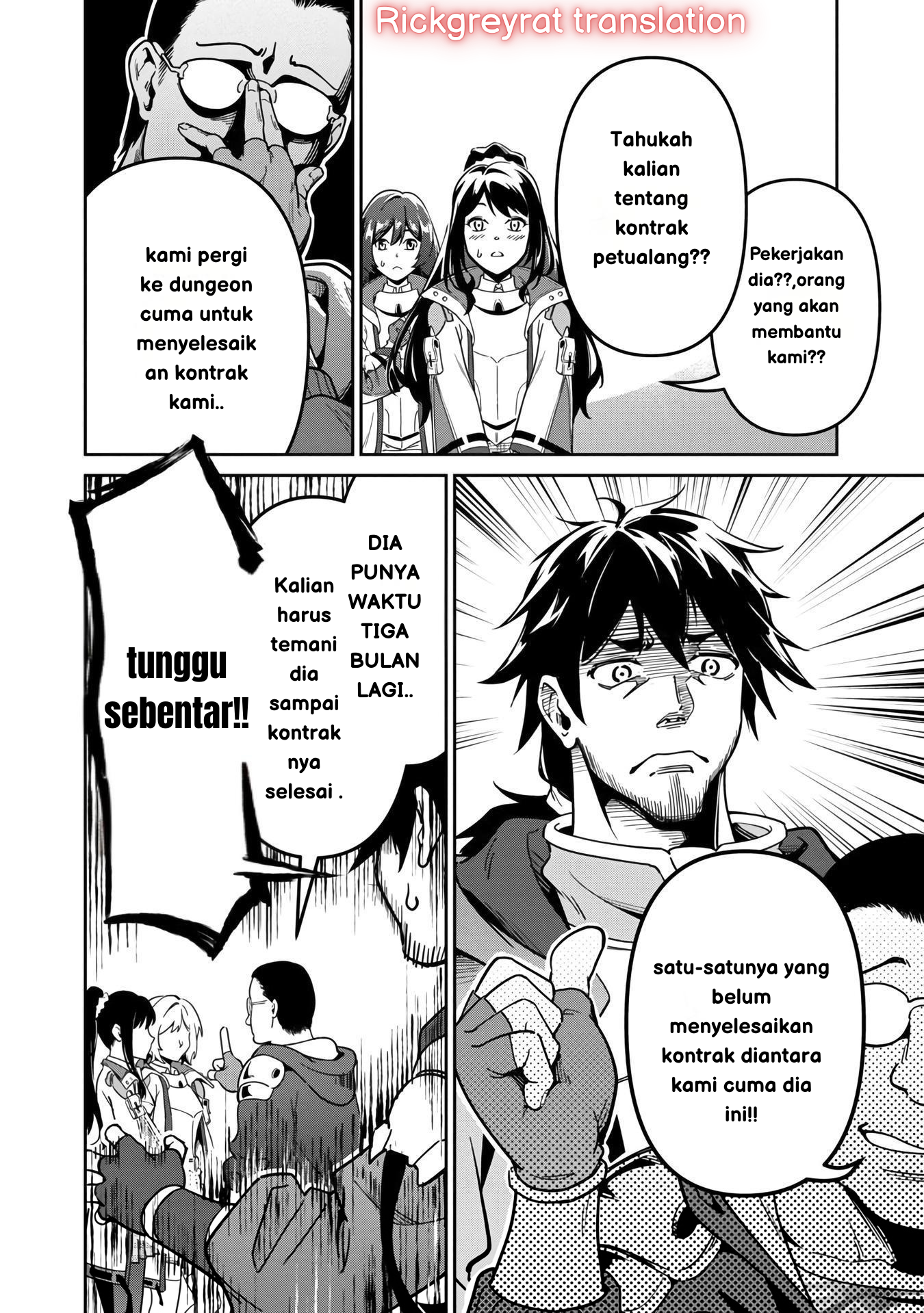 Saitei Rank no Boukensha, Yuusha Shoujo wo Sodateru: Ore tte Kazuawase no Ossan ja Nakatta ka? Chapter 1 - halaman 37