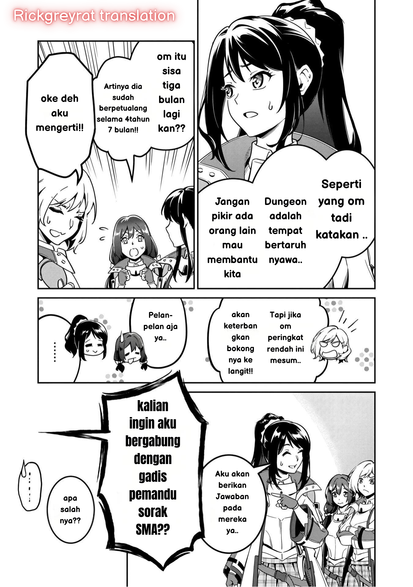 Saitei Rank no Boukensha, Yuusha Shoujo wo Sodateru: Ore tte Kazuawase no Ossan ja Nakatta ka? Chapter 1 - halaman 40