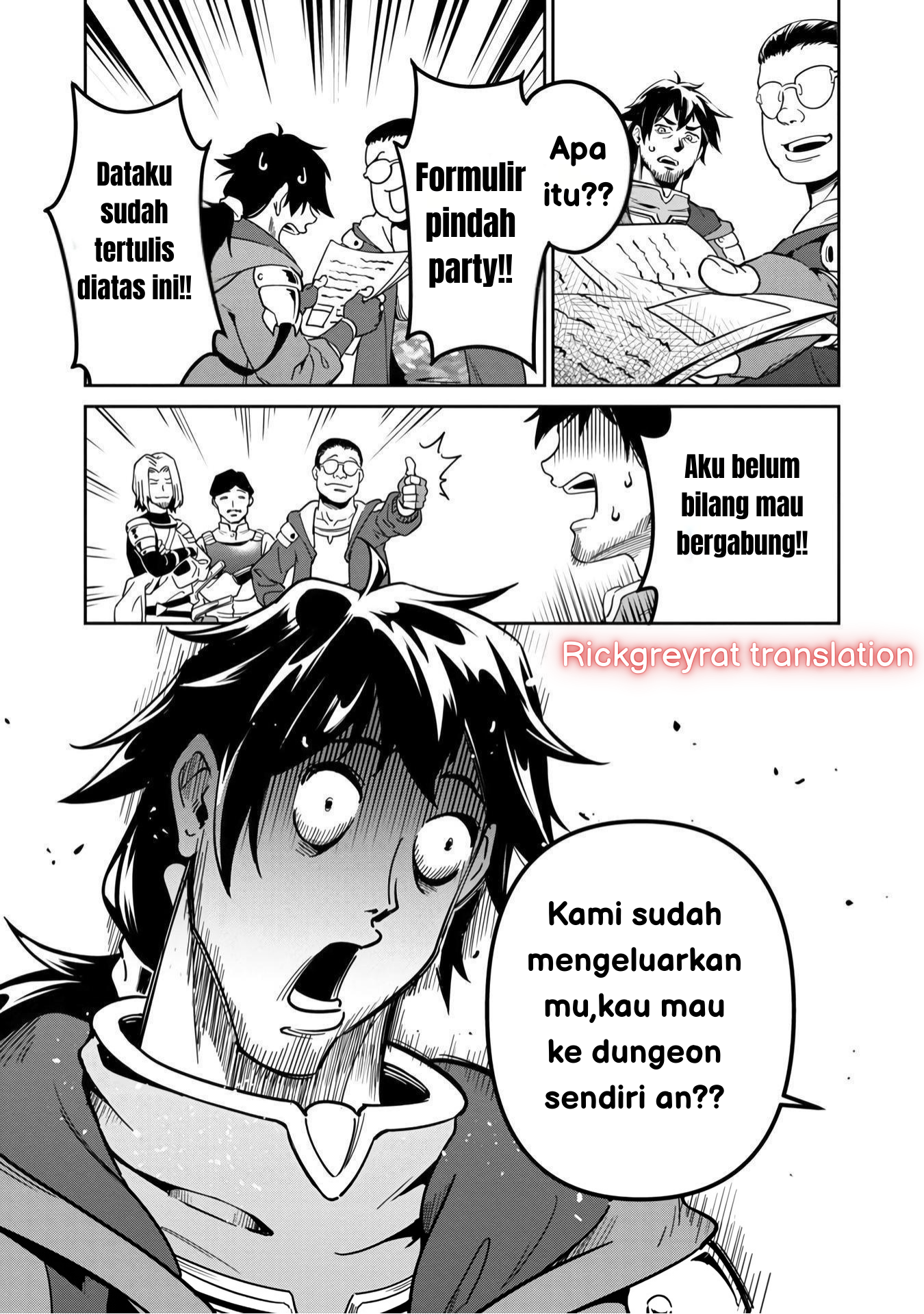 Saitei Rank no Boukensha, Yuusha Shoujo wo Sodateru: Ore tte Kazuawase no Ossan ja Nakatta ka? Chapter 1 - halaman 42