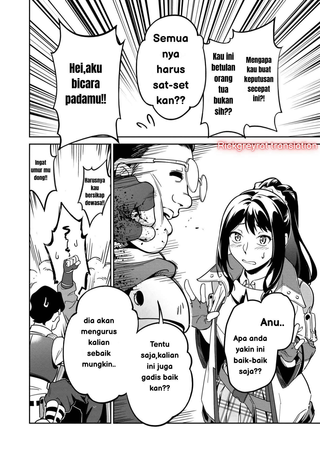 Saitei Rank no Boukensha, Yuusha Shoujo wo Sodateru: Ore tte Kazuawase no Ossan ja Nakatta ka? Chapter 1 - halaman 43
