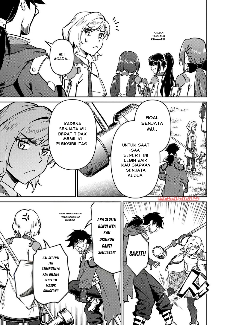 Saitei Rank no Boukensha, Yuusha Shoujo wo Sodateru: Ore tte Kazuawase no Ossan ja Nakatta ka? Chapter 11.2 - halaman 14