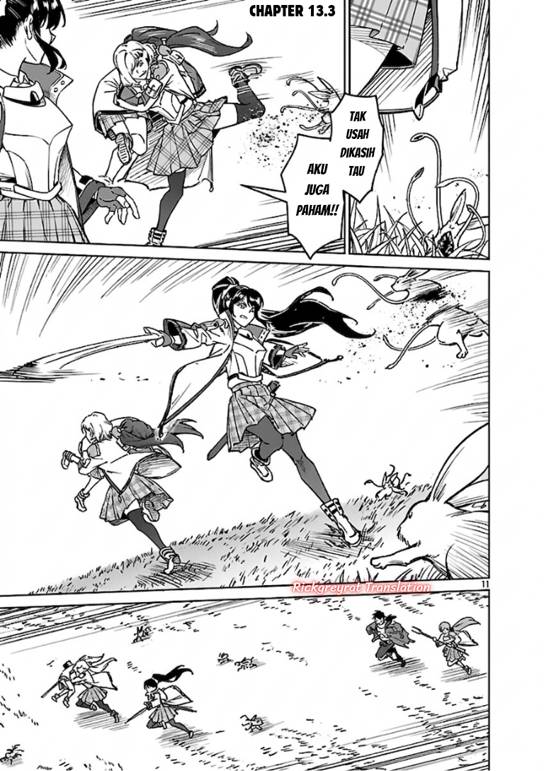 Saitei Rank no Boukensha, Yuusha Shoujo wo Sodateru: Ore tte Kazuawase no Ossan ja Nakatta ka? Chapter 13.3 - halaman 2