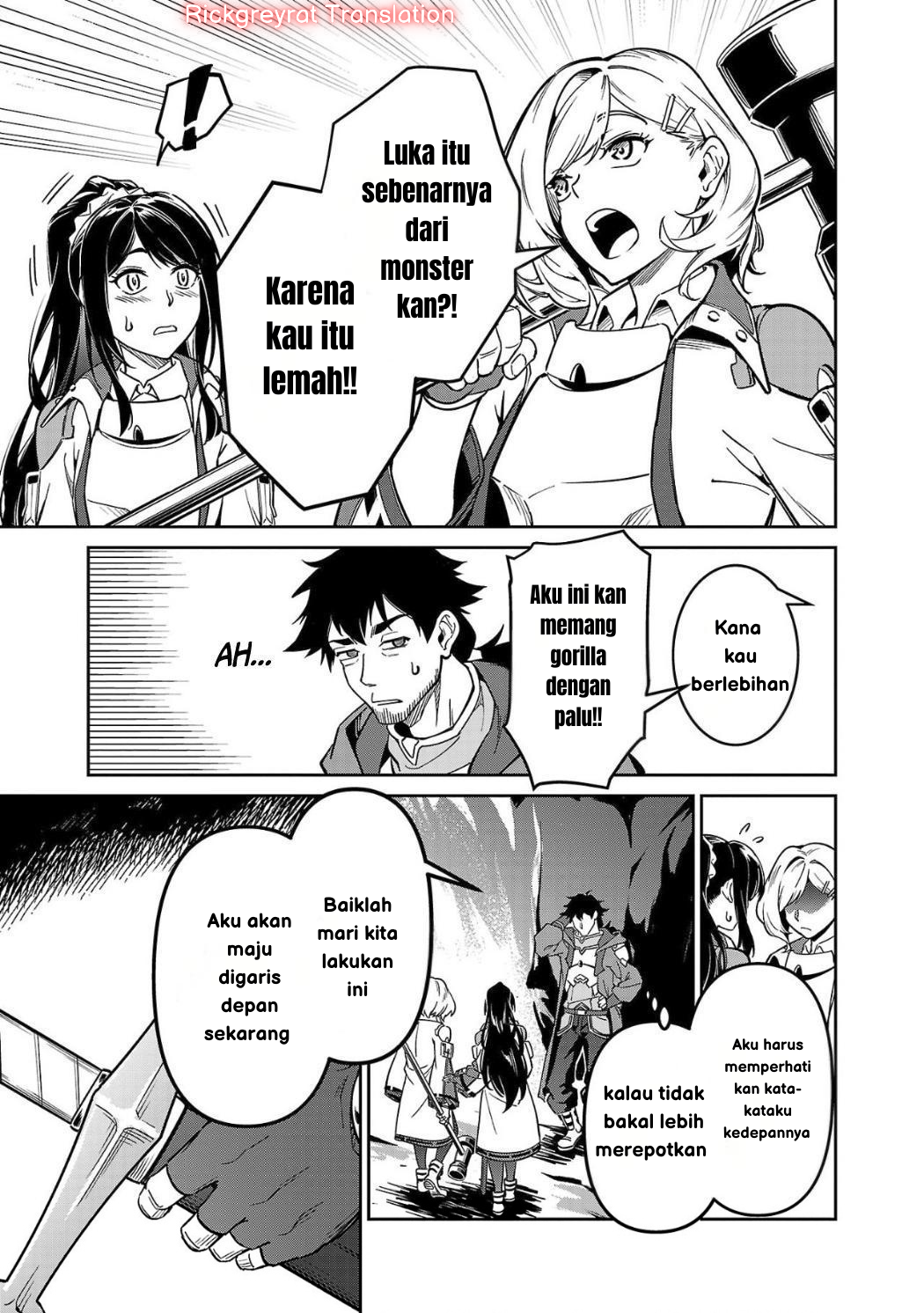 Saitei Rank no Boukensha, Yuusha Shoujo wo Sodateru: Ore tte Kazuawase no Ossan ja Nakatta ka? Chapter 4 - halaman 10
