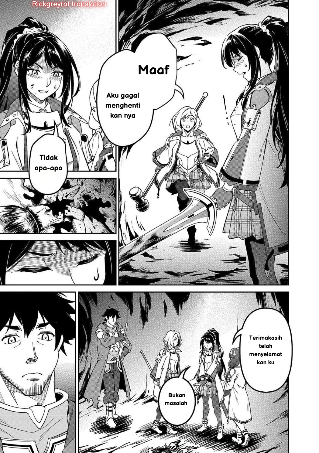 Saitei Rank no Boukensha, Yuusha Shoujo wo Sodateru: Ore tte Kazuawase no Ossan ja Nakatta ka? Chapter 4 - halaman 32