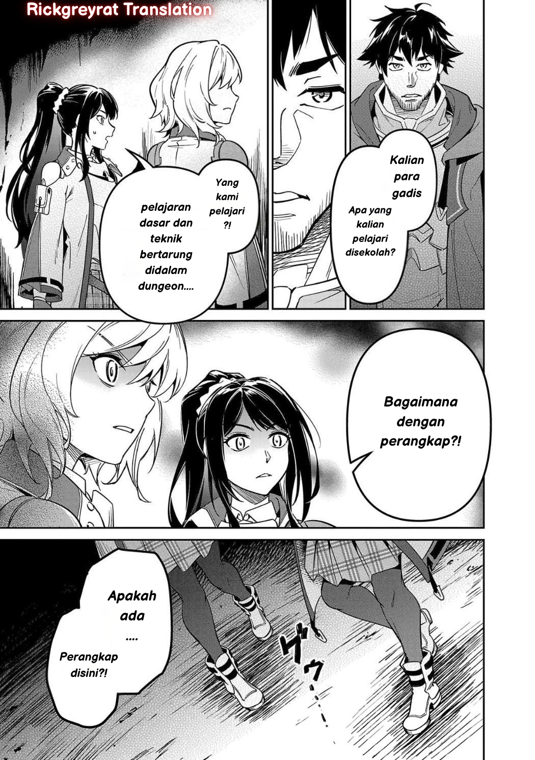 Saitei Rank no Boukensha, Yuusha Shoujo wo Sodateru: Ore tte Kazuawase no Ossan ja Nakatta ka? Chapter 4 - halaman 4