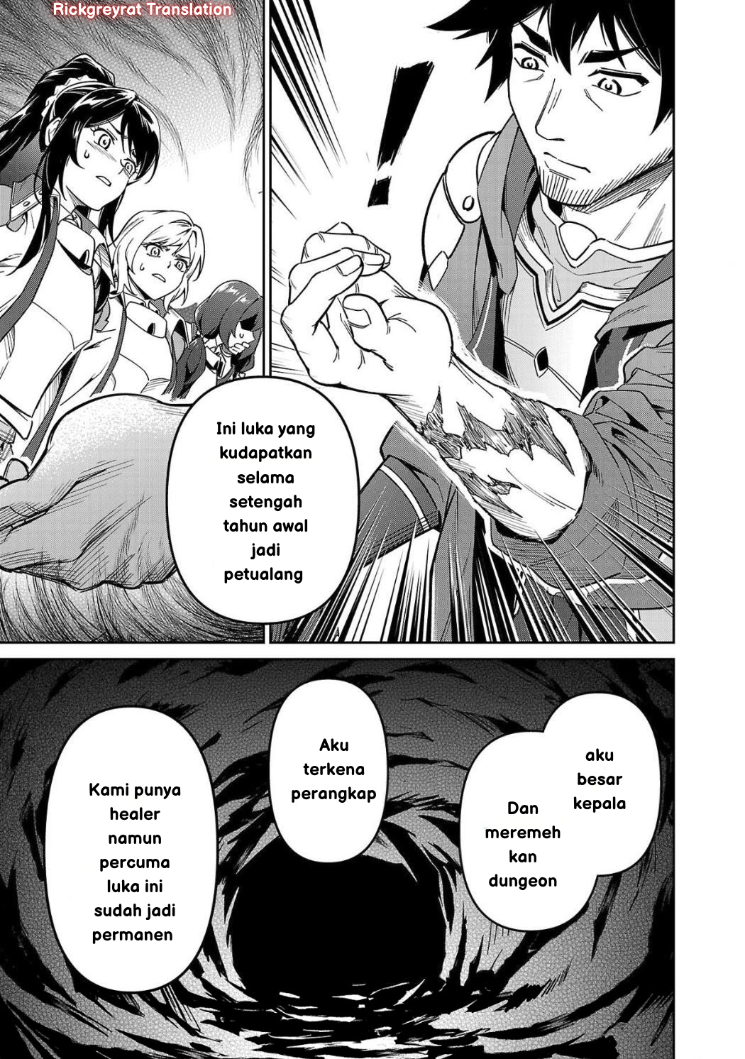Saitei Rank no Boukensha, Yuusha Shoujo wo Sodateru: Ore tte Kazuawase no Ossan ja Nakatta ka? Chapter 4 - halaman 8