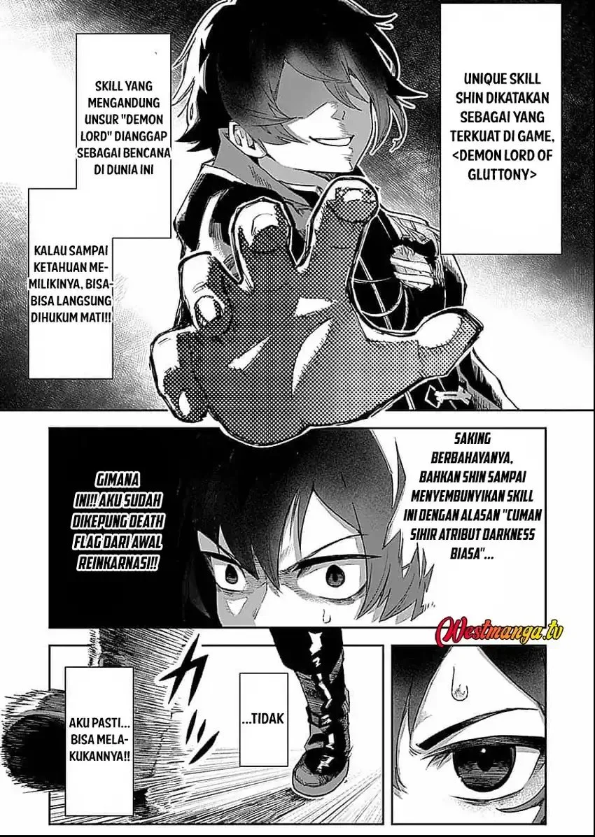 Saiyakkyuu Skill “Boushoku Maou” Mochi No Akuyaku Kizoku Ni Tensei Shimashita Ga, Shokei Saretakunai Node Skill Wo Kakushite Hitasura Doryoku Shimasu Chapter 1 - halaman 16