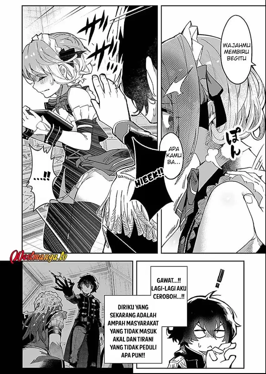 Saiyakkyuu Skill “Boushoku Maou” Mochi No Akuyaku Kizoku Ni Tensei Shimashita Ga, Shokei Saretakunai Node Skill Wo Kakushite Hitasura Doryoku Shimasu Chapter 1 - halaman 24