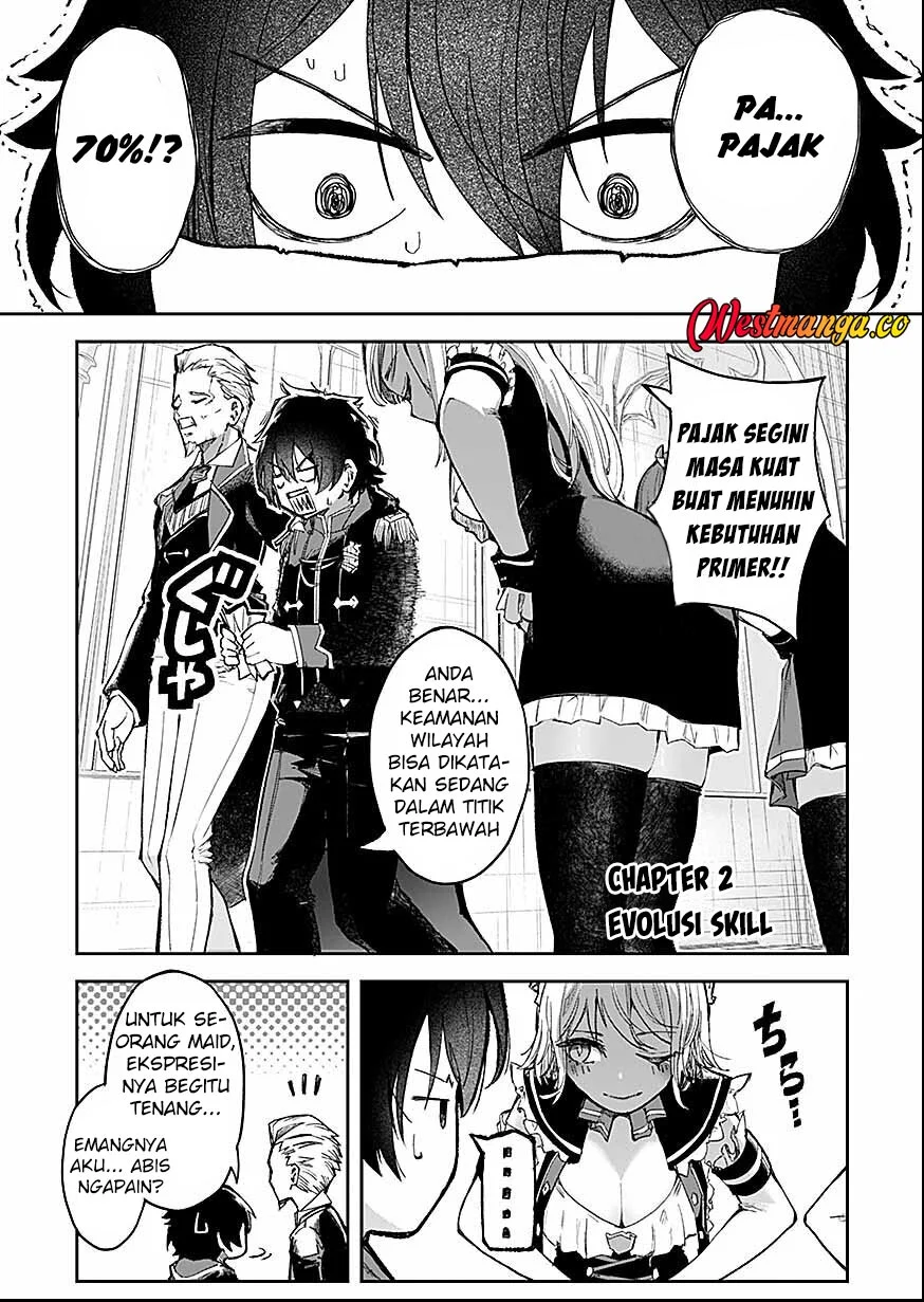 Saiyakkyuu Skill “Boushoku Maou” Mochi No Akuyaku Kizoku Ni Tensei Shimashita Ga, Shokei Saretakunai Node Skill Wo Kakushite Hitasura Doryoku Shimasu Chapter 2 - halaman 2