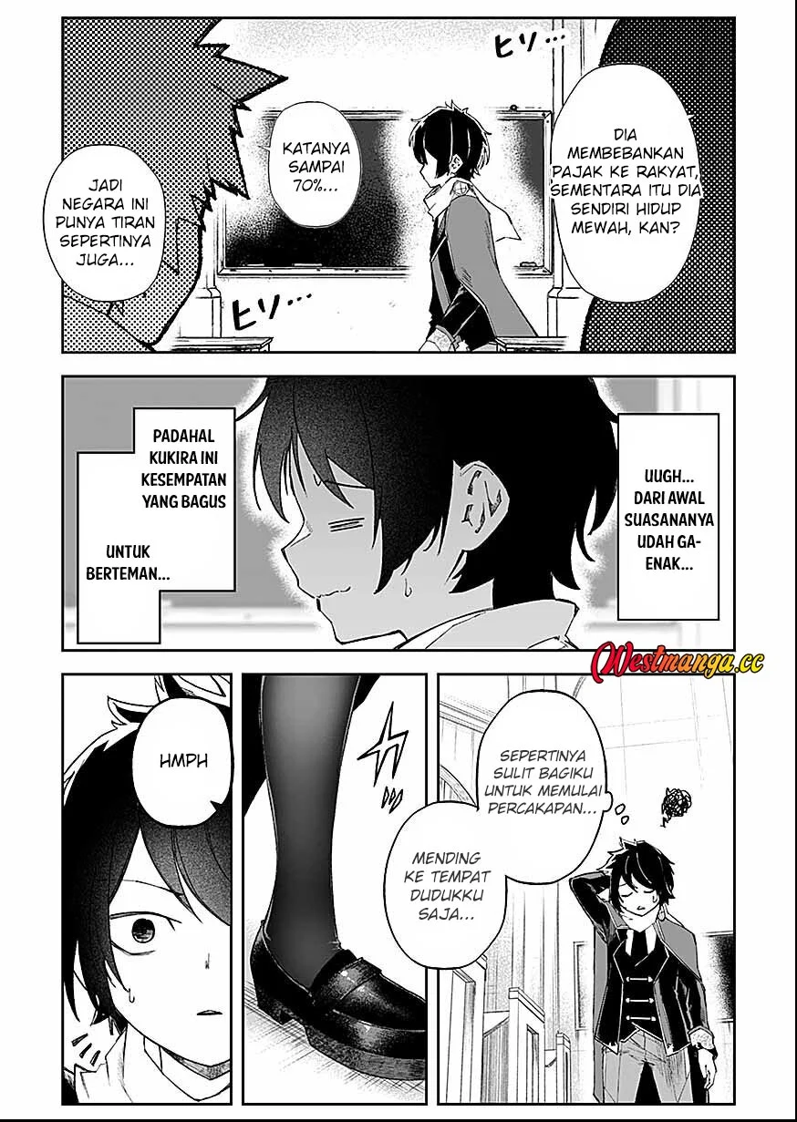 Saiyakkyuu Skill “Boushoku Maou” Mochi No Akuyaku Kizoku Ni Tensei Shimashita Ga, Shokei Saretakunai Node Skill Wo Kakushite Hitasura Doryoku Shimasu Chapter 5 - halaman 12
