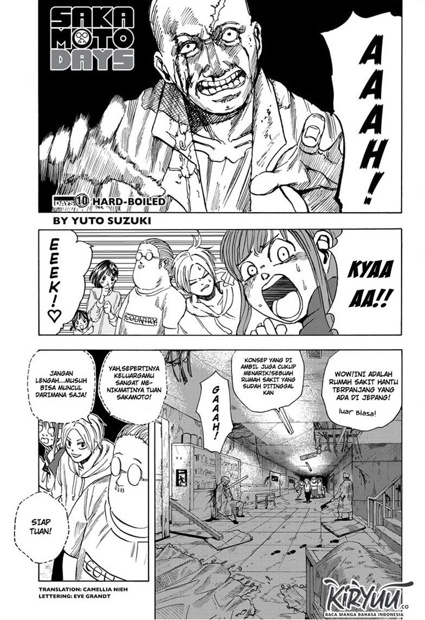 Sakamoto Days Chapter 10 - halaman 2