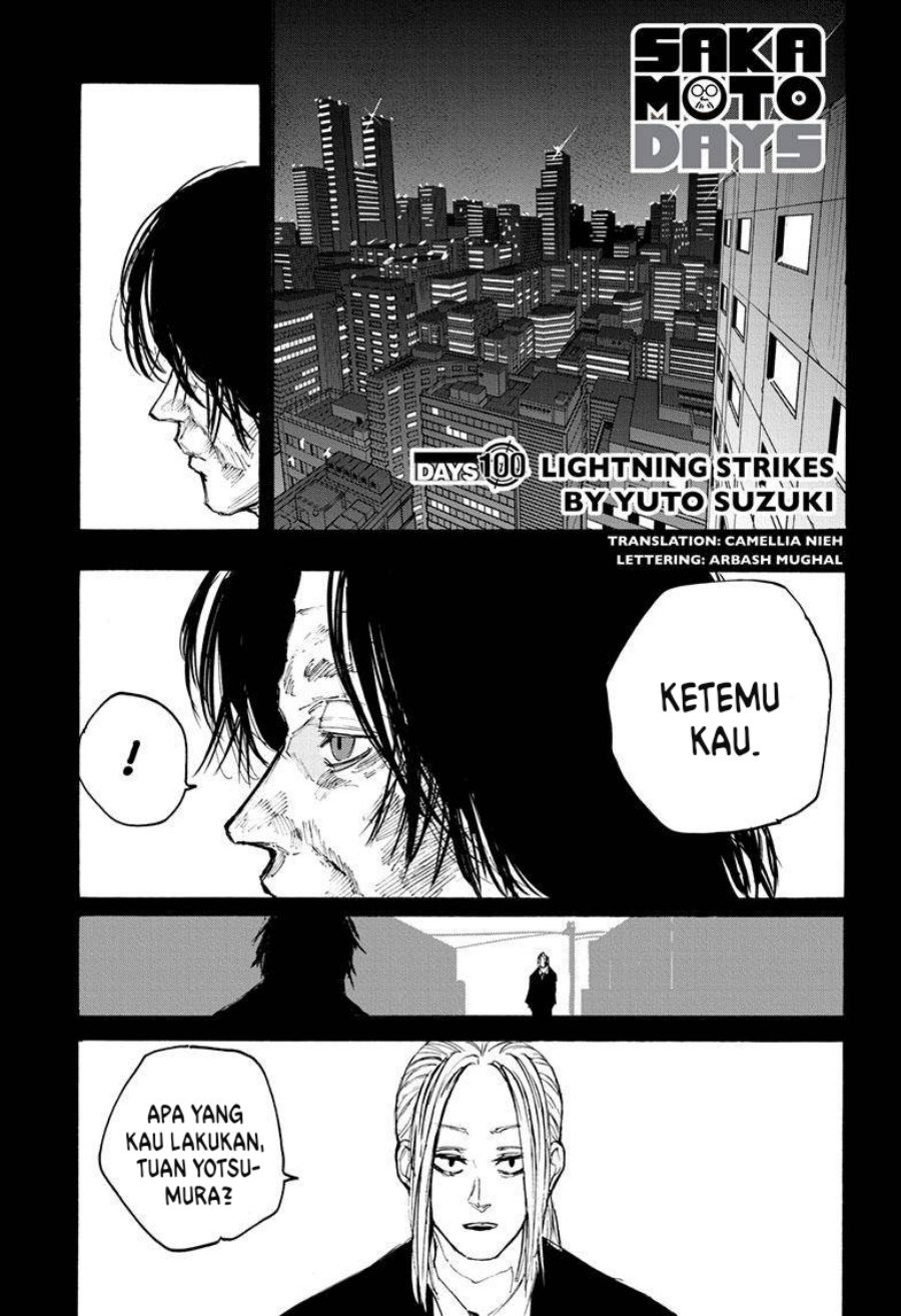 Sakamoto Days Chapter 100 - halaman 2