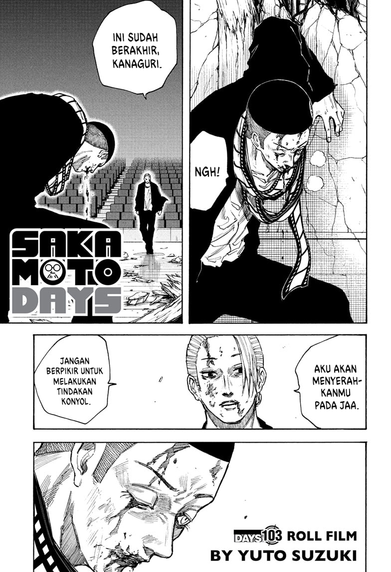 Sakamoto Days Chapter 103 - halaman 2