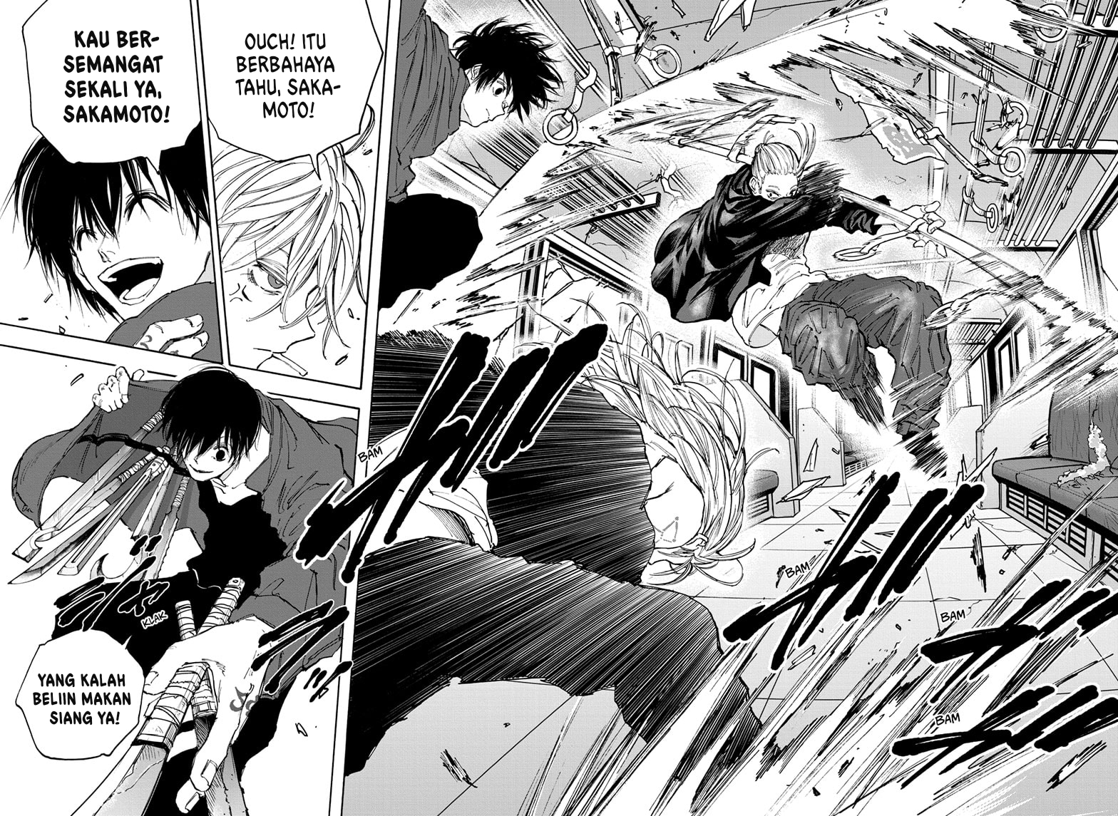 Sakamoto Days Chapter 107 - halaman 12
