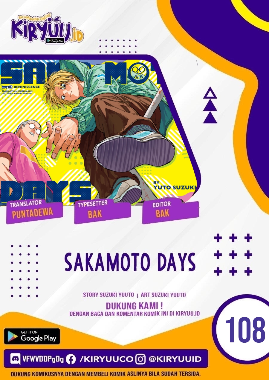 Sakamoto Days Chapter 108 - halaman 1