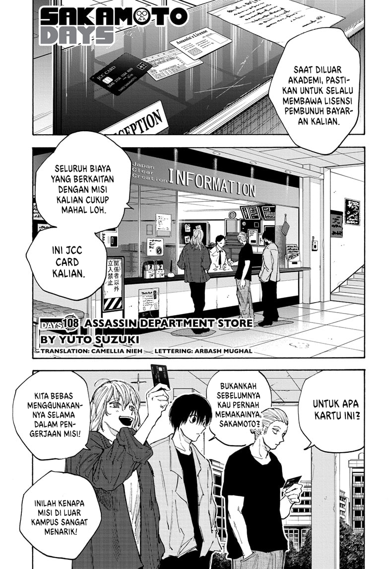 Sakamoto Days Chapter 108 - halaman 2