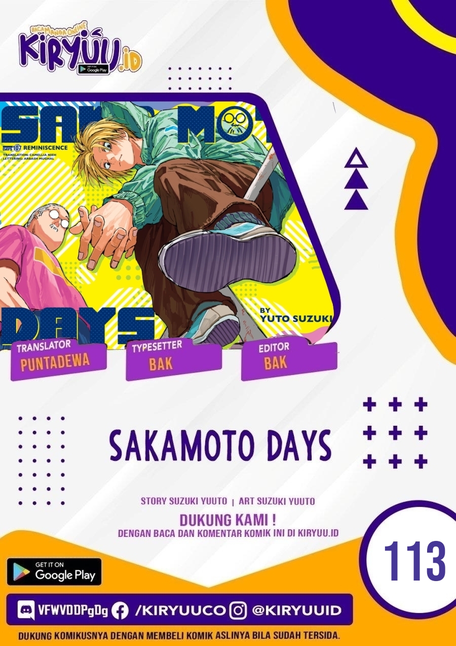 Sakamoto Days Chapter 113 - halaman 1