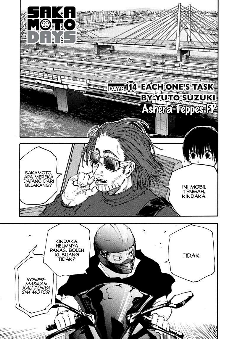 Sakamoto Days Chapter 114 - halaman 2
