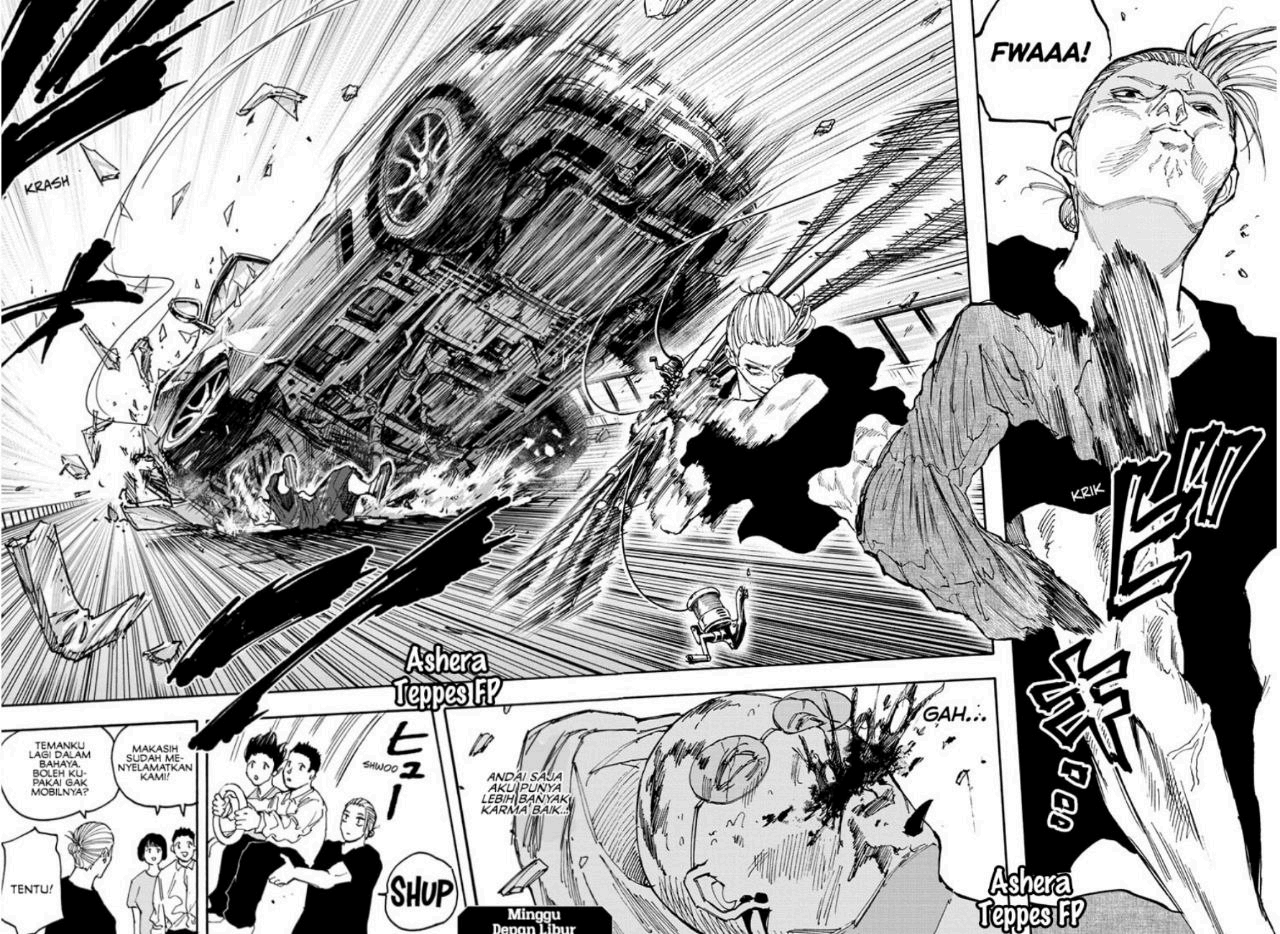 Sakamoto Days Chapter 116 - halaman 17